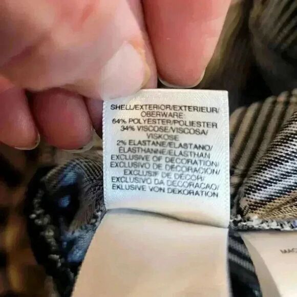 Rachel Roy Women's Black & White Poly/Viscose/Spandex Baldwin Bomber Jacket - Picture 12 of 13